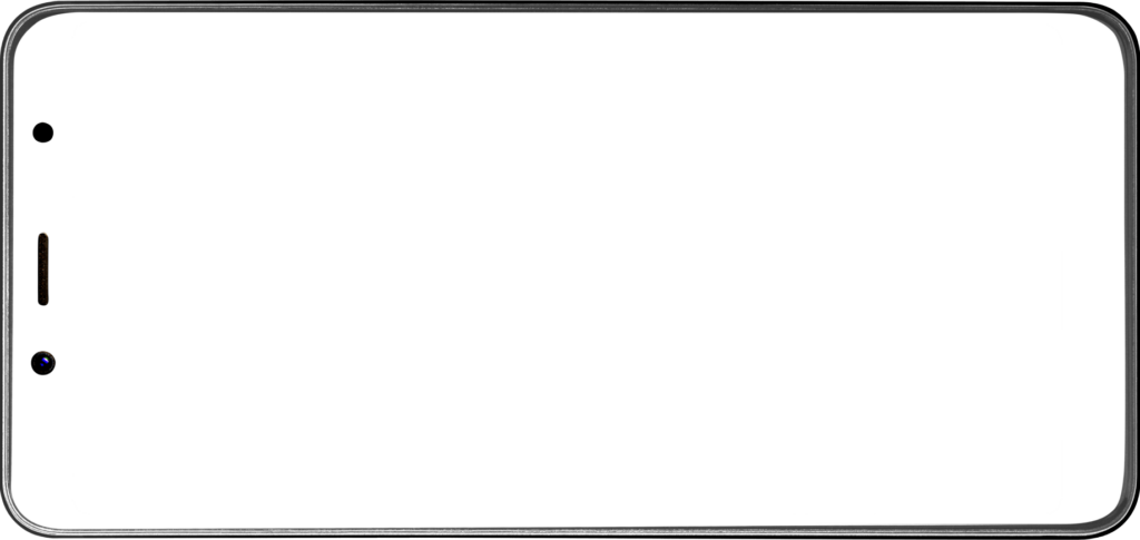 Phone sideways